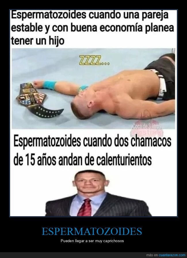 15 años,espermatozoides,estable,pareja