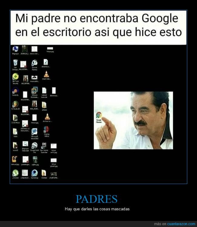 padre,encontrar,google