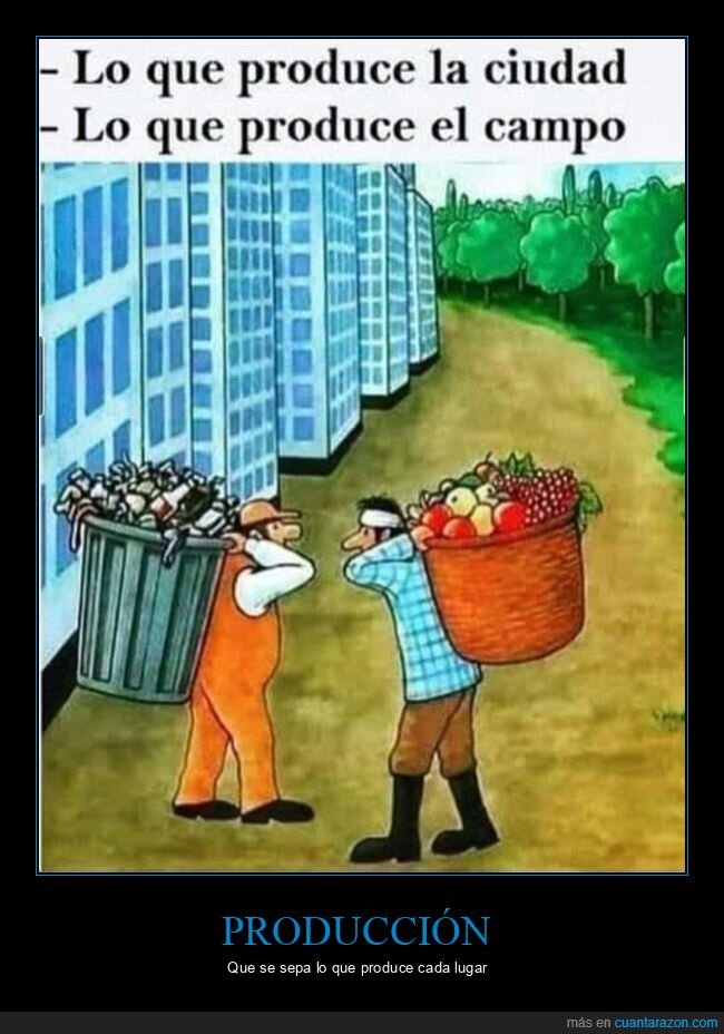 ciudad,campo,basura,vida,generar