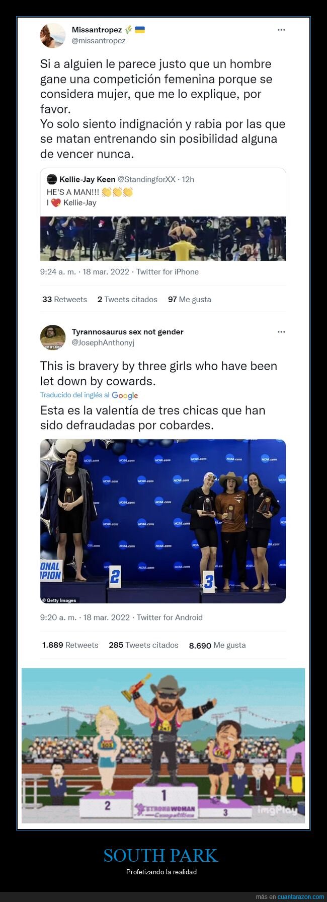 competición,trans,ganar,south park