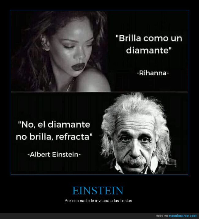 brillar,diamante,rihanna,refractar,einstein