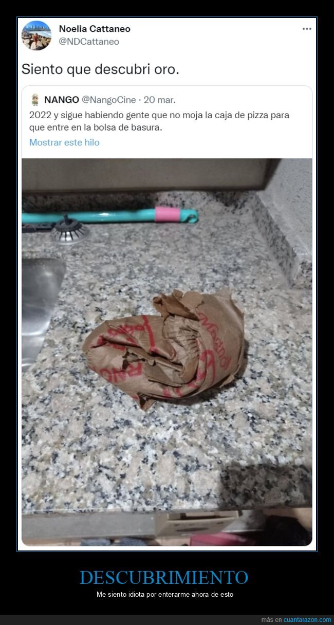 caja,pizza,mojar,basura