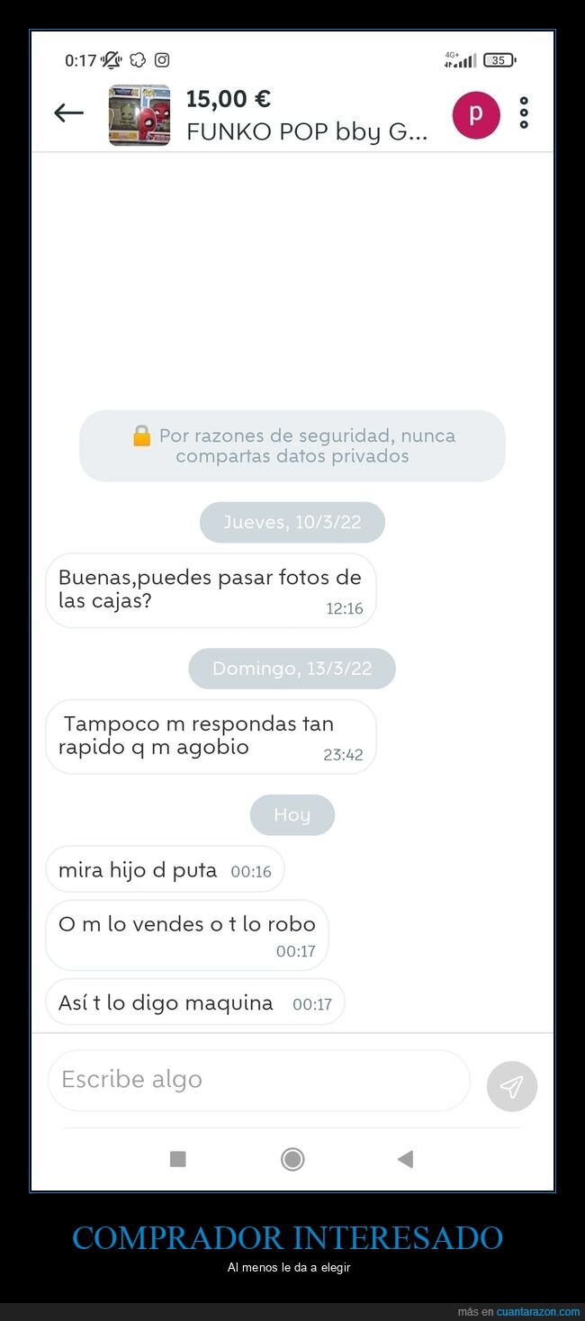 anuncios,robar,vender,wallapop