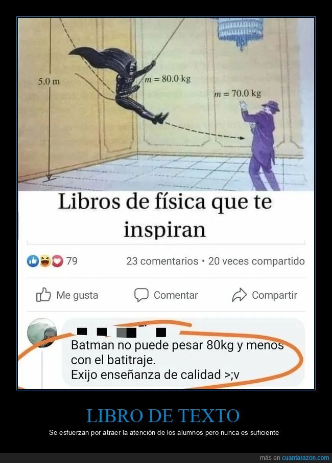 batman,comentarios,libro de texto,peso