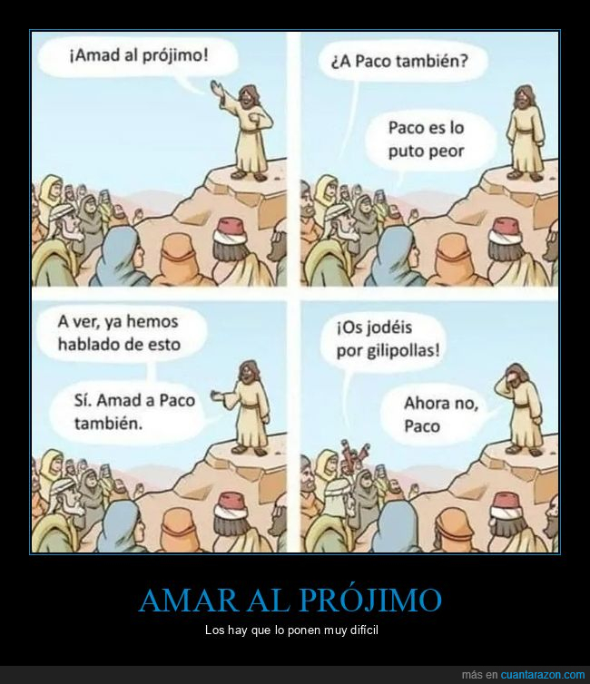 amar,jesús,prójimo