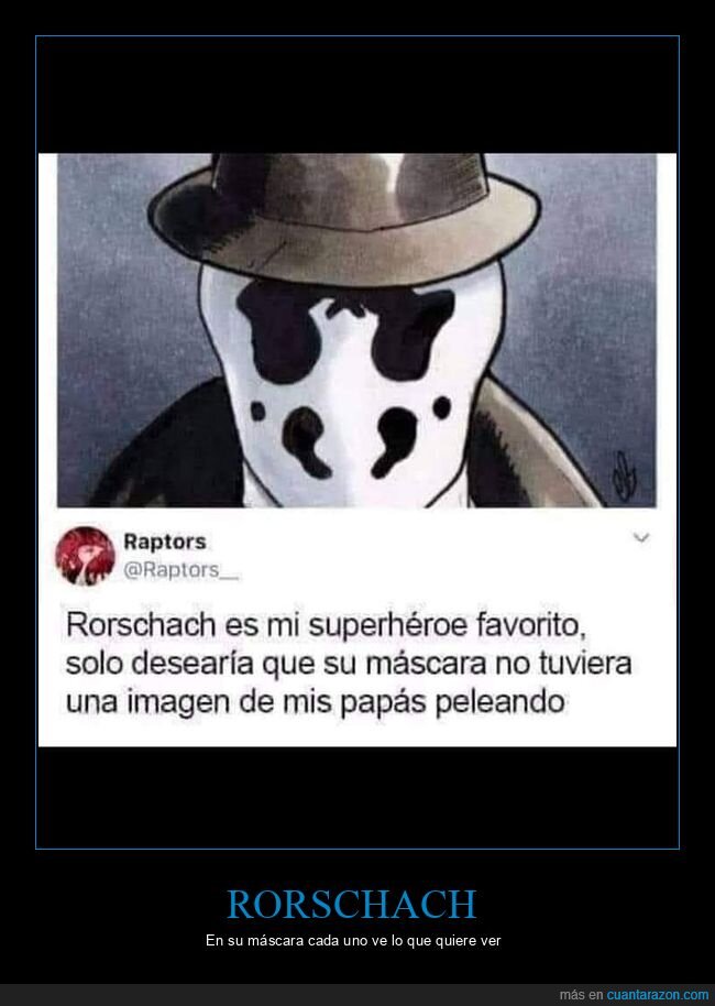 rorschach,máscara,padres,peleando