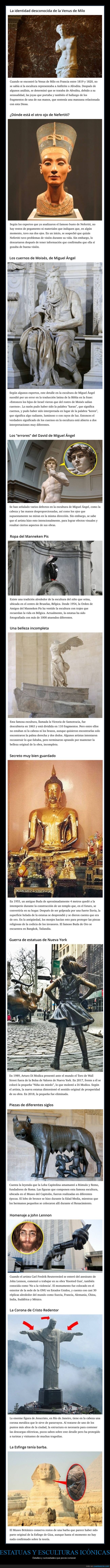 estatuas,esculturas,curiosidades