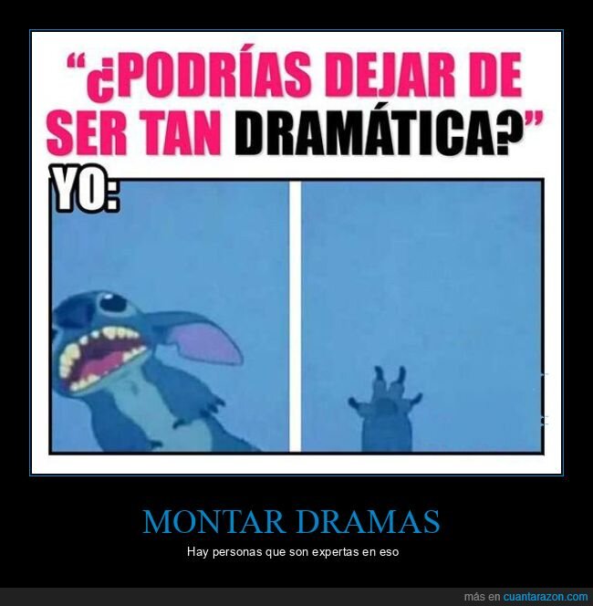 dramática,lilo y stitch