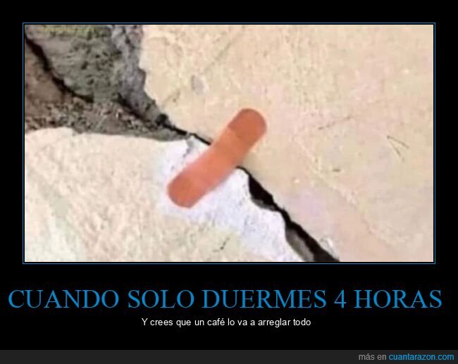 dormir,café,tirita