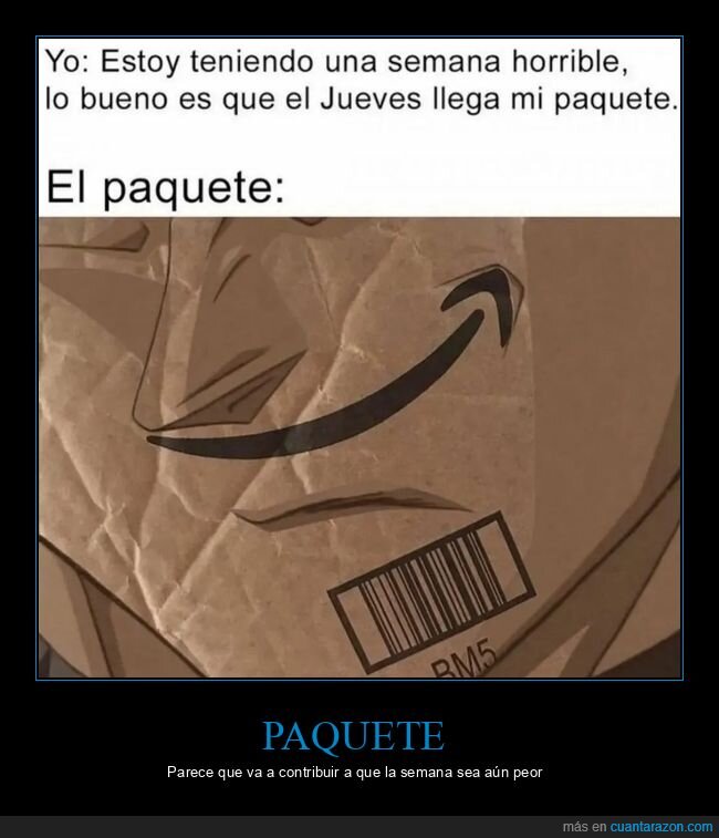 llegar,paquete,semana,vegeta