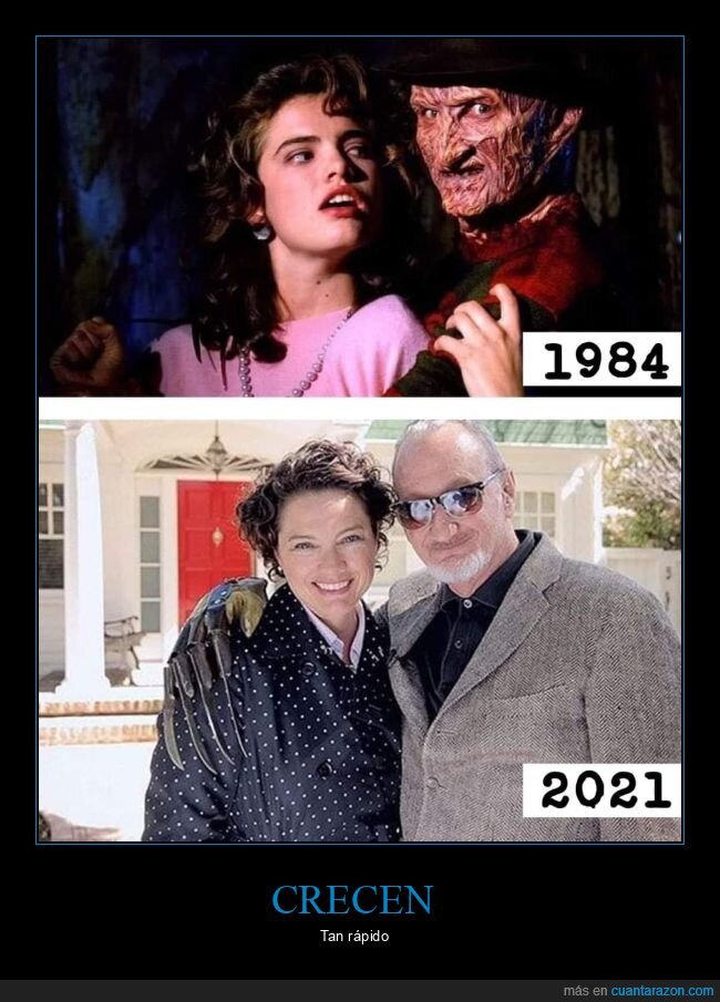 pesadilla en elm street,antes,después