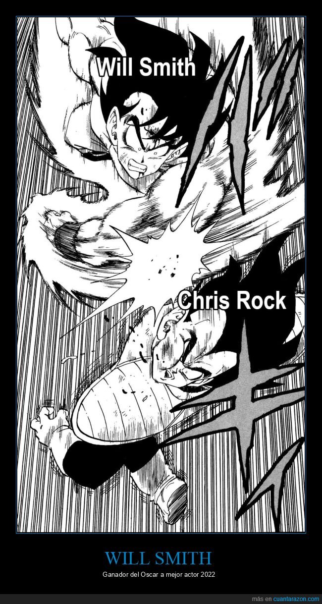 will smith,chris rock,bofetada,oscars,dragon ball