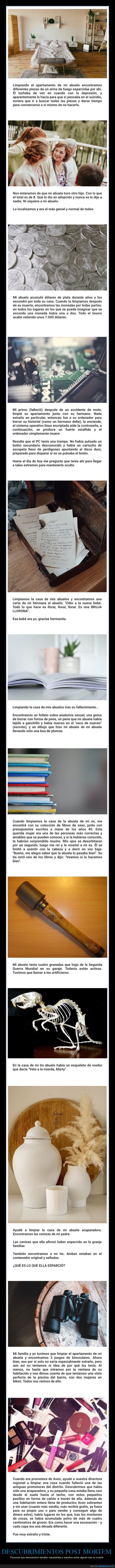 descubrimientos,muerte