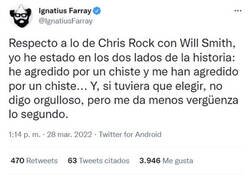 Enlace a La opinión de Ignatius Farray sobre el incidente de los Oscars
