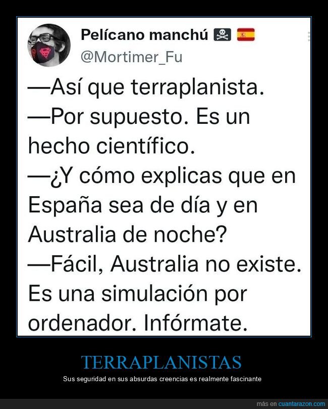 terraplanistas,explicar,australia