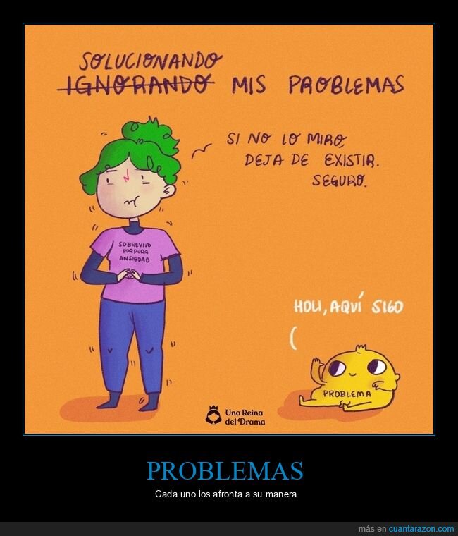 problemas,solucionando,ignorando