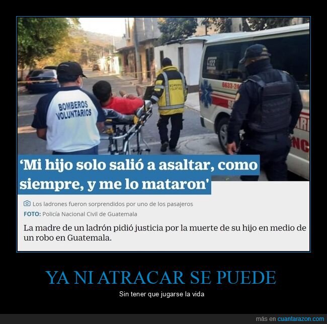 hijo,atracar,matar