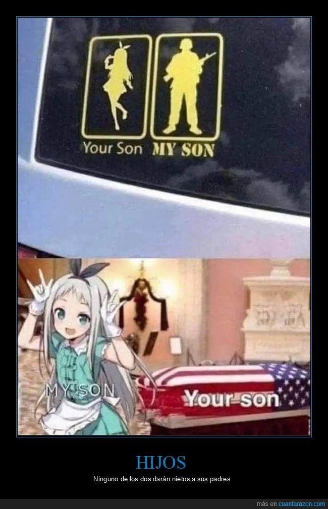 hijo,muerto,otaku,soldado