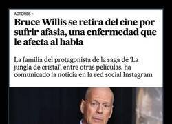 Enlace a El adiós de Bruce Willis