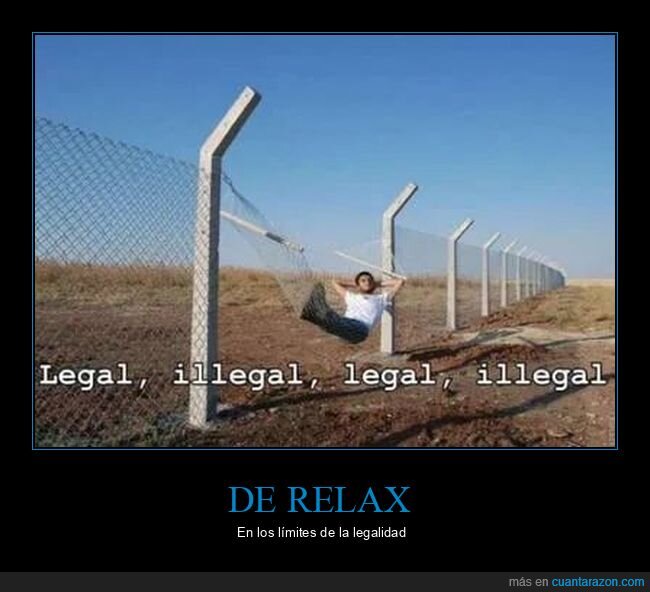 hamaca,valla,frontera,legal,ilegal