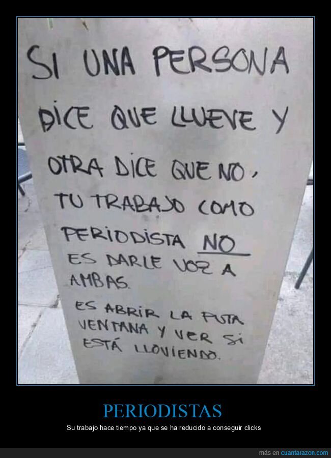 llover,periodista,ventana