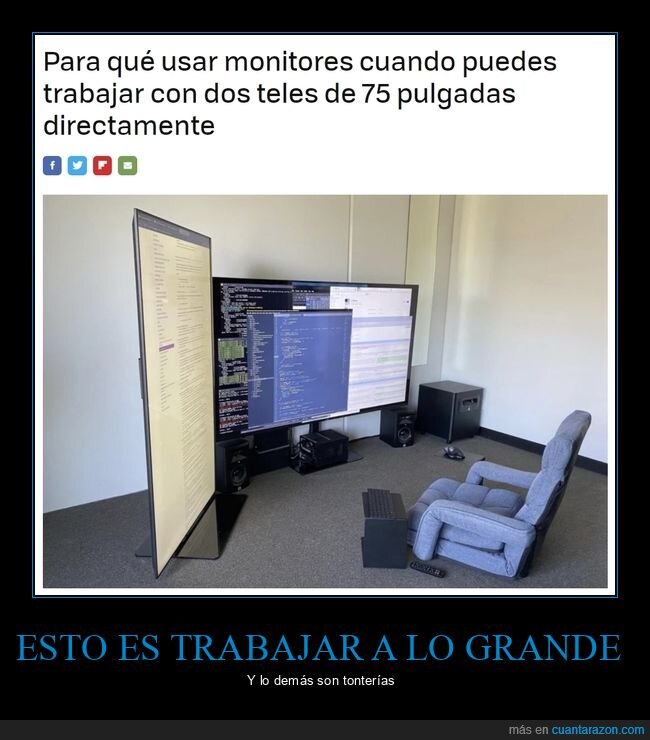 monitores,teles,trabajar