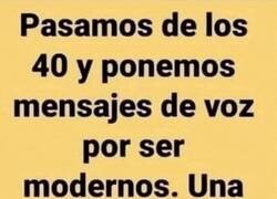 Enlace a No es por ser modernos...