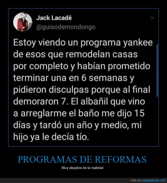 reformas,casas,albañil,retraso