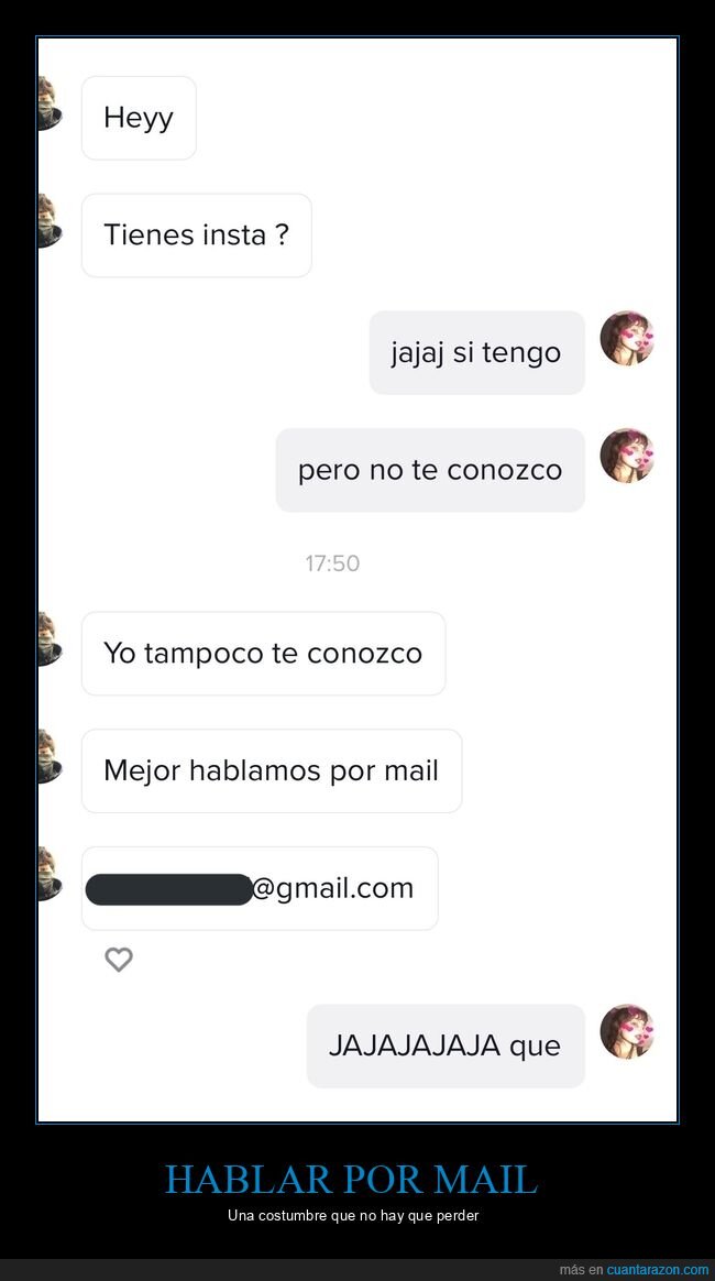 instagram,conocerse,email,hablar