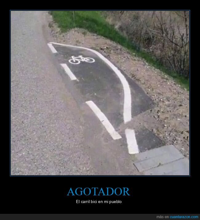 carril bici,cutre,wtf