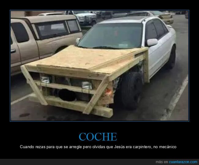 arreglar,carpintero,coches,jesús,mecánico,rezar