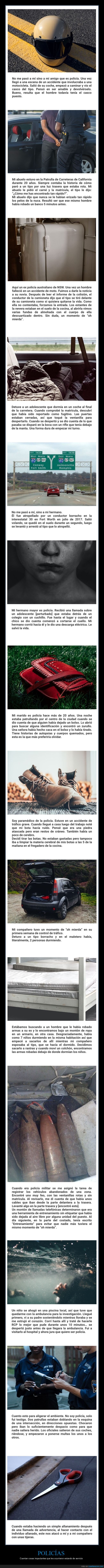 policías,cosas impactantes
