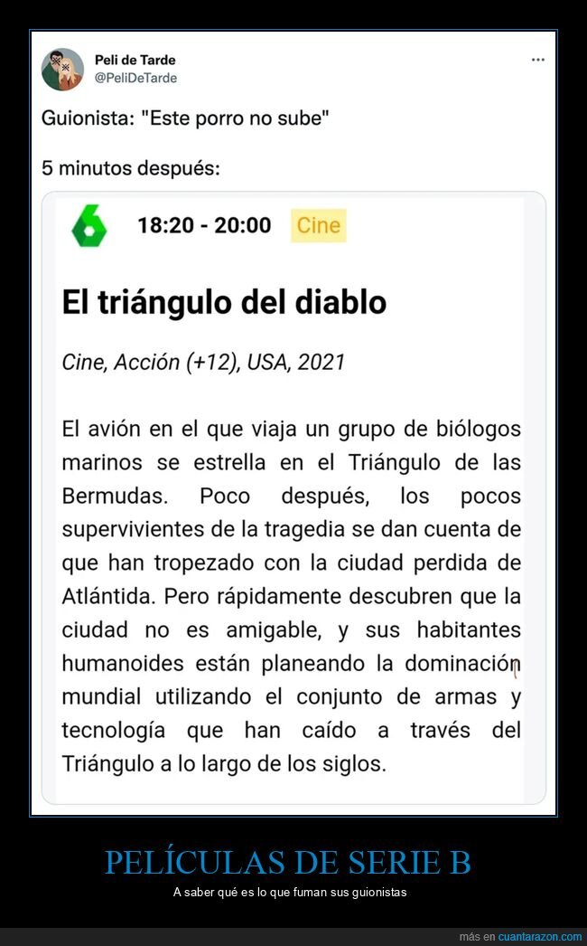 cine,el triángulo del diablo,sinopsis