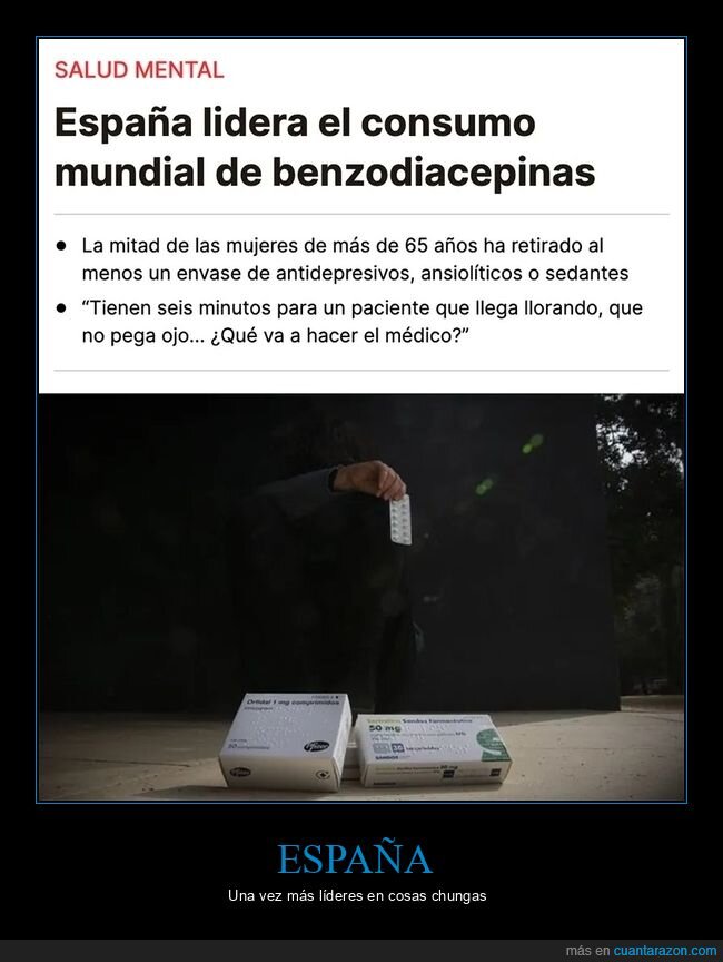 benzodiacepinas,consumo,españa