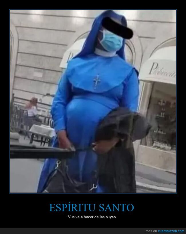 barriga,espíritu santo,monja