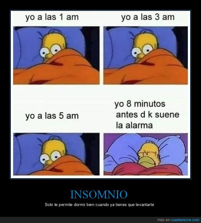 insomnio,simpsons