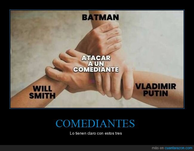 batman,will smith,putin,atacar,comediante