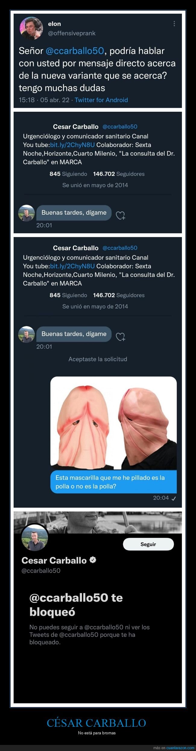 césar carballo,trolling