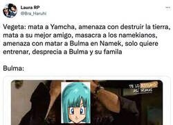 Enlace a Así se enamora a Bulma