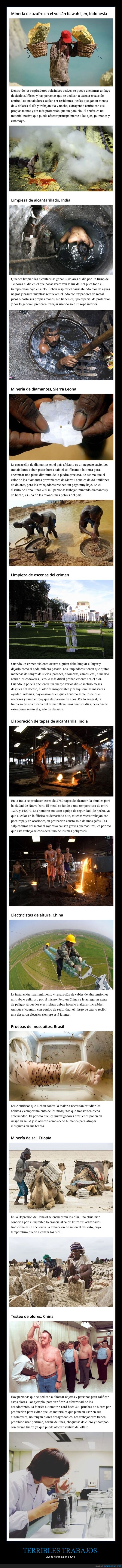 trabajos,terribles