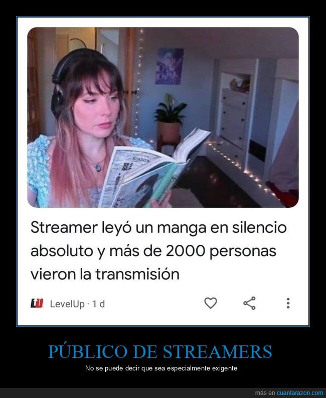 streamer,leer,manga