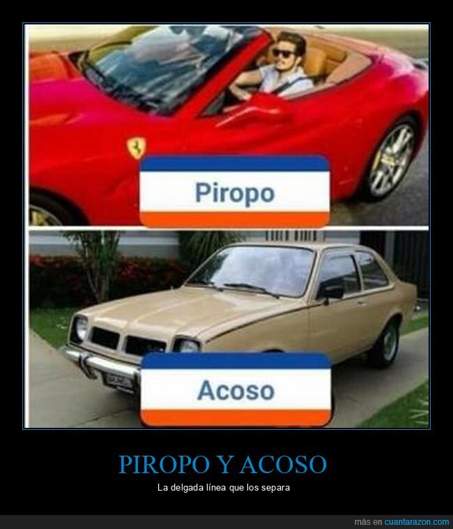 piropo,acoso,coche