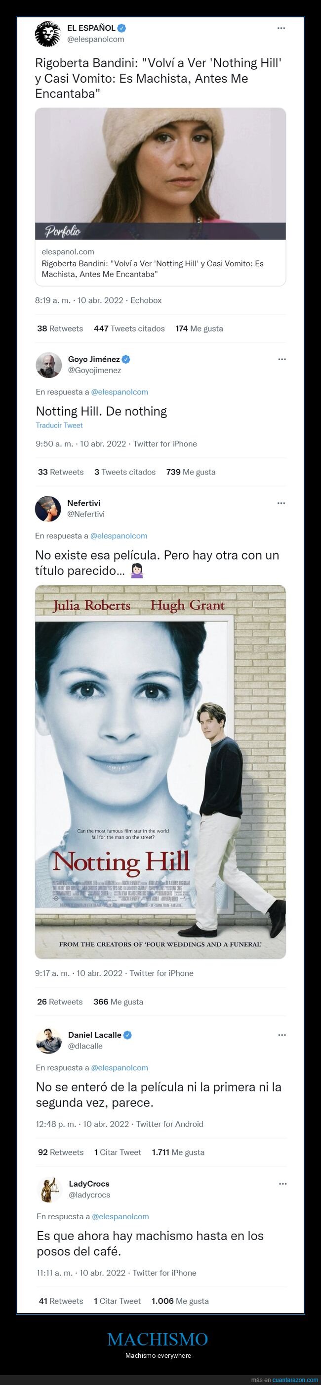 notting hill,machismo,rigoberta bandini