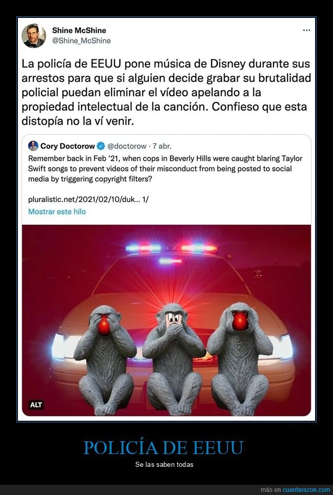 brutalidad policial,disney,eeuu,grabar,música,policía,wtf