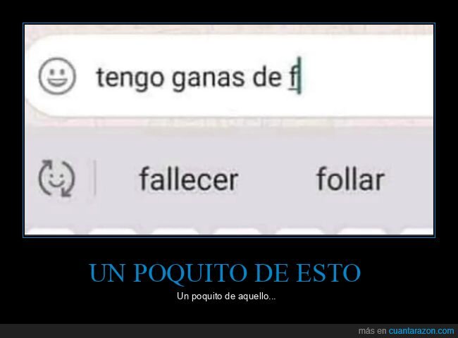 ganas,texto predictivo