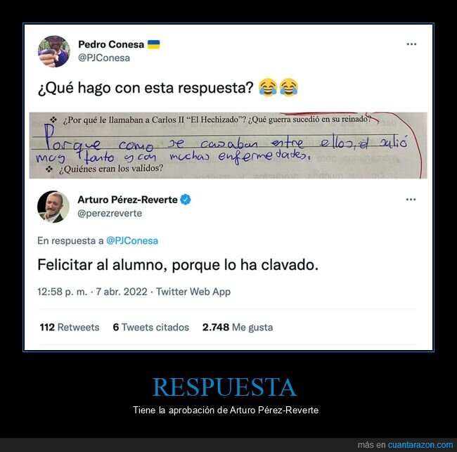 alumno,carlos ii,el hechizado,endogamia,examen,respuesta,reyes