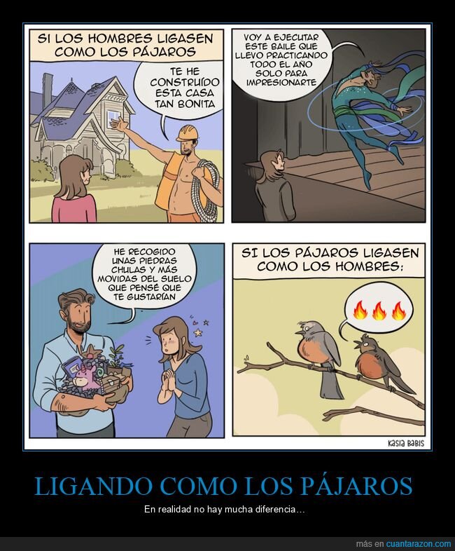 hombres,ligar,pájaros