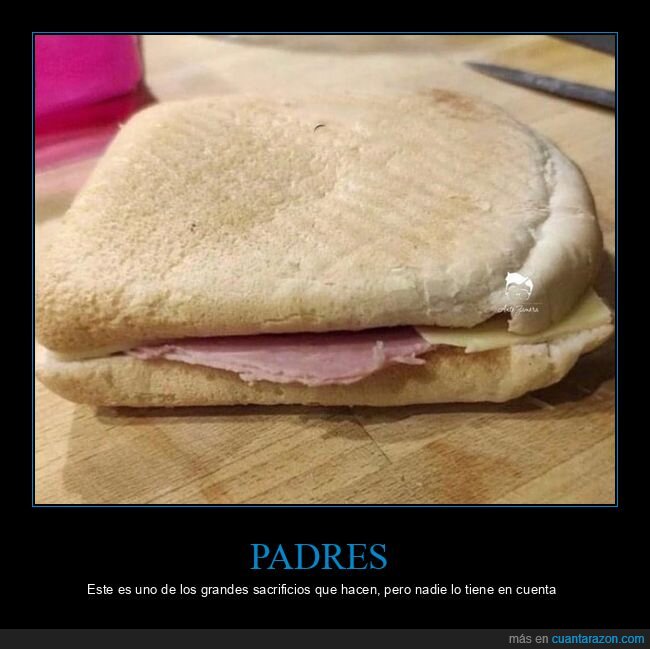 padres,sacrificios,sandwich