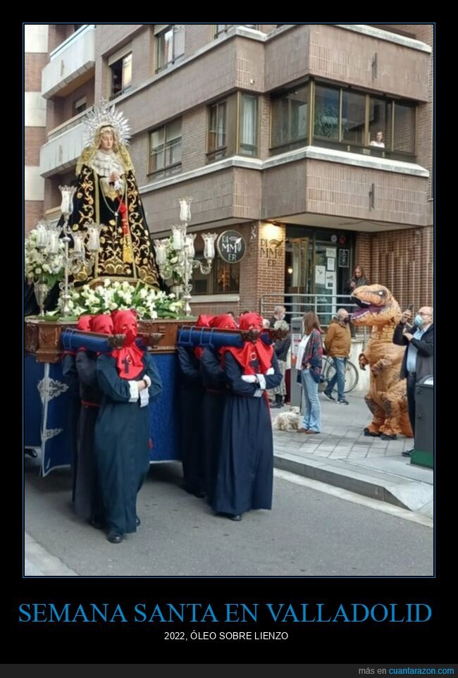 valladolid,dinosaurios,semana santa