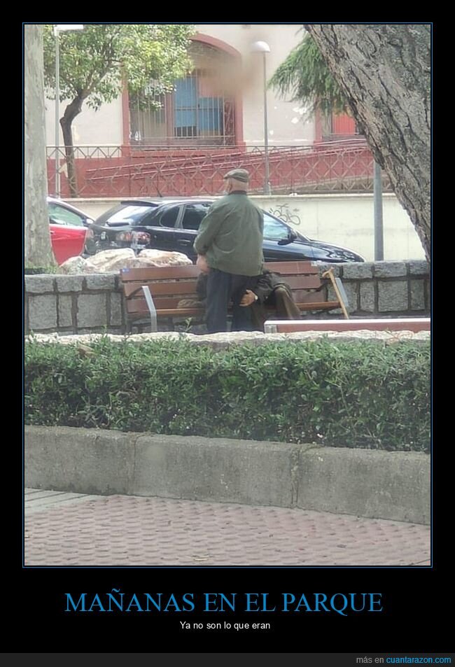 abuelos,mamar,parque,omg